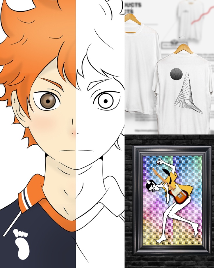 personal_2 More personal artwork: From anime to apparel.